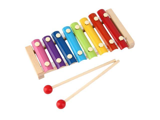 Drums & Percussion Colorful 8 Different Tones Hand Knock Wood Piano ...