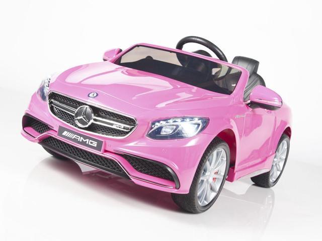 Limited Licensed Mercedes Benz S63 Amg Kids Ride On Car With Rc