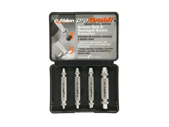 Alden 8440p Pro Grabit Broken Bolt And Damaged Extractor 4 Alden 8440p Pro Grabit Broken Bolt And Damaged Extractor 4 Piece Kit