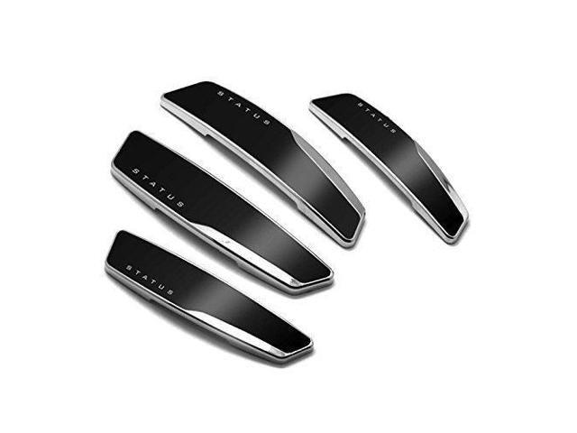 4 Pcs Status High Glossy Slim Door Edge Guards Bumper Protector