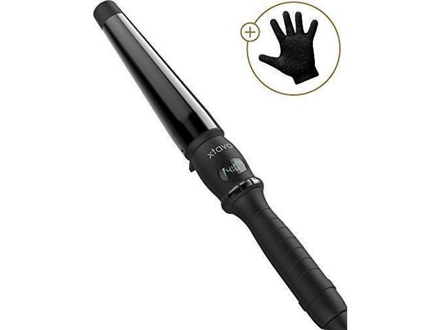 Xtava Twist Hair Curling Wand 1 1 5 Inch Professional Dual Voltage