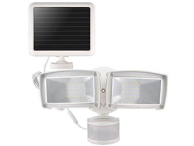 Lepower Solar Led Security Light 950lm Outdoor Motion Sensor 5500k Ip65 Waterproof Adjule Head Flood With 2 Modes Automatic And
