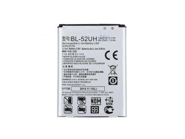 Lg Li Ion Battery >> Lg Oem Cell Phone Li Ion Battery 2100mah 3 8v 8 0wh Bl 52uh New 1icp6 47 59 Newegg Com Lg Li Ion Battery >> Lg Oem Cell Phone Li Ion Battery 2100mah 3 8v 8 0wh Bl 52uh New 1icp6 47 59 Newegg Com