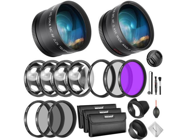 52MM Close Up Macro Lens Kit for Nikon D7200 D7100 D5500 D5200 D3300 D3200 D3100