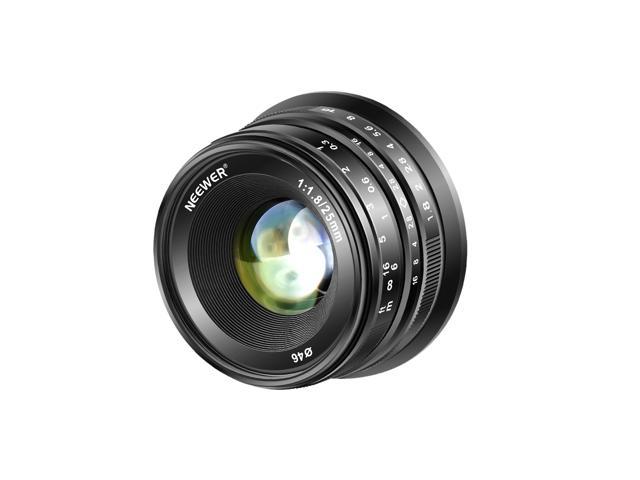 Neewer 25mm F1.8 APS-C Large Aperture Wide Angle Lens Manual Focus Lens