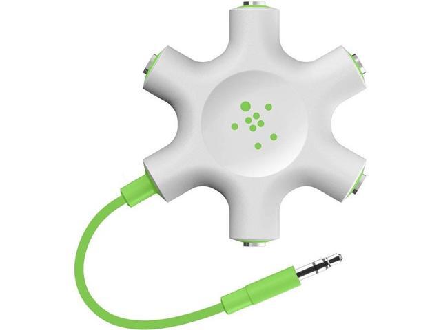 ROCKSTAR MULTI 5 WAY SPLITTER  WHITE