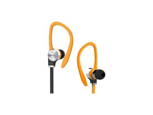 Fuji Labs Orange AUFJ-SQWTS306OR Sonique SQ306 Premium Titanium In-Ear Headphones