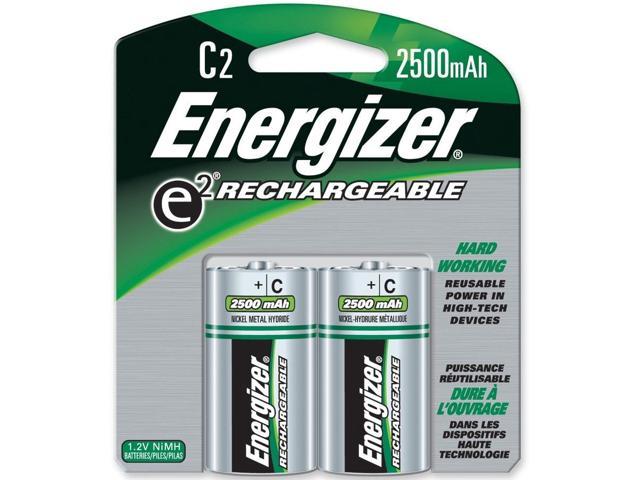 Energizer NiMH e2 Rechargeable C Batteries - Newegg.com