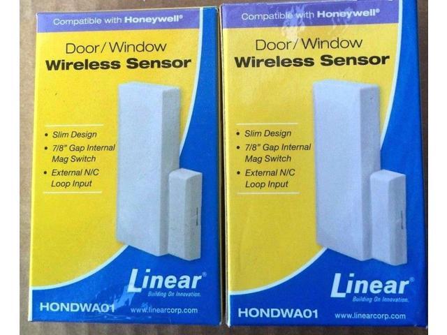 2 Linear Hondwa01 Wireless Door Window Sensor Honeywell 5814