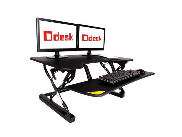 Odesk Standing Desk 36 Wide Platform Height Adjustable Stand