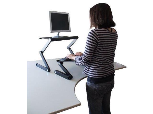 Workez Standing Desk Converter For Laptops Ergonomic Adjustable