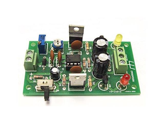 DIY Dual Rail Variable DC Power Supply Soldering Kit (Intermediate Level)