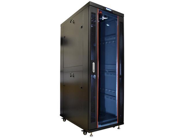 Sysracks 42u 39 Deep It Free Standing Server Rack Cabinet Enclosure For And Other 19 Equipment Accessories Temperature Control
