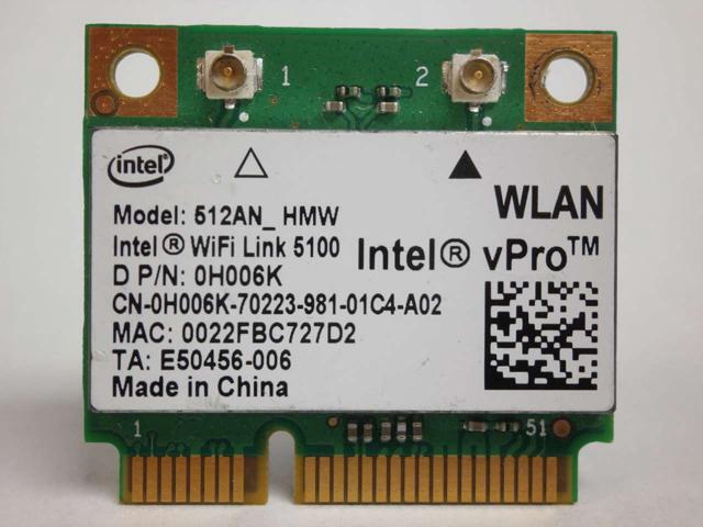 intel r wifi link 5100 agn driver