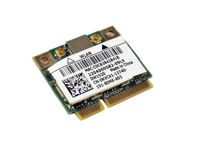 Dw1520 wireless n wlan half mini card windows 10 driver Dell Dw1510 Wireless N Wlan Half Mini Wifi Card Bcm94322hm8l Dual Brand 0pw934 Ebay