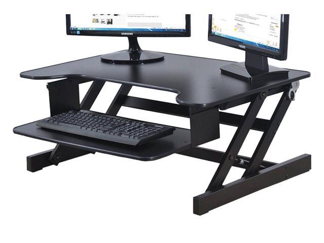 Rocelco Adr Height Adjustable Desk Computer Monitor Riser With
