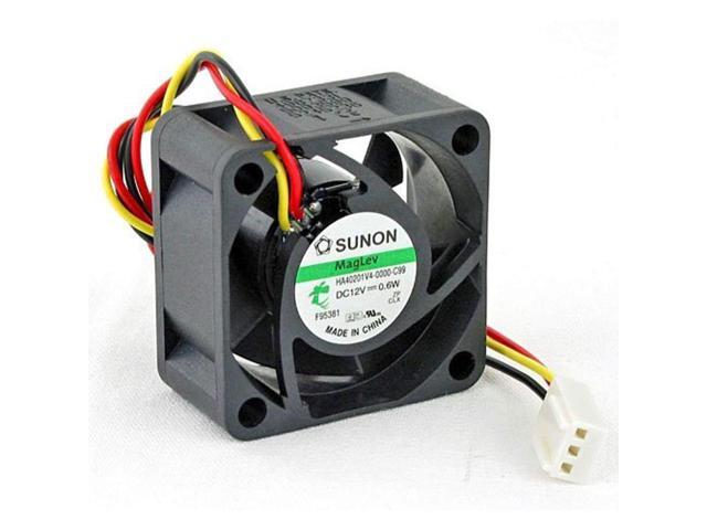 SUNON HA40201V4-0000-999 4020 4cm DC 12V 0.6W 40*40*20mm 2-line Cooling Fan