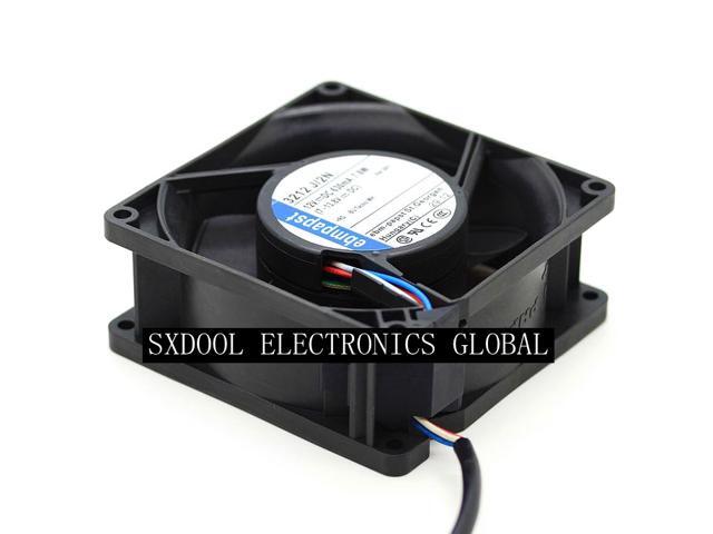 for Ebmpapst 9038 3212J//2N server fan DC12V 630mA 7.6W