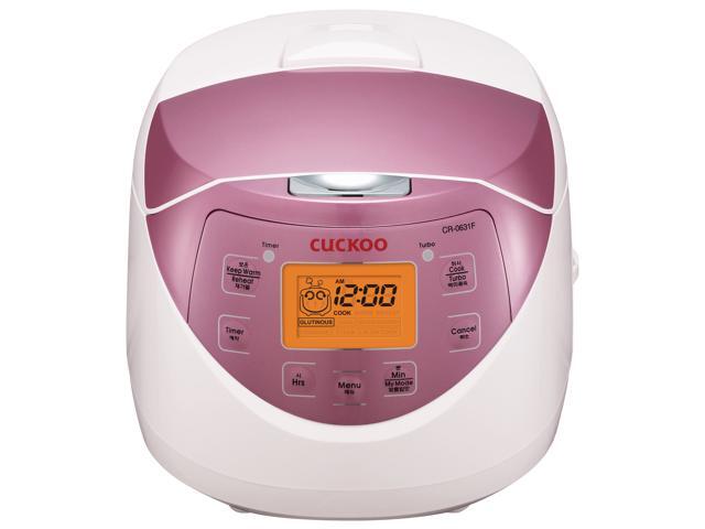 Cuckoo CR-0631F 6 Cup Electric Warmer Rice Cooker - Newegg.com