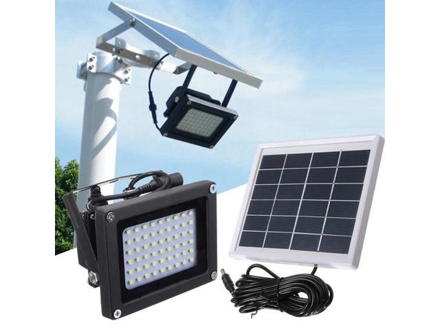 Solar Powered 54 Led Dusk To Dawn Sensor Outdoor Security Solar Powered 54 Led Dusk To Dawn Sensor Outdoor Security Floodlight Waterproof
