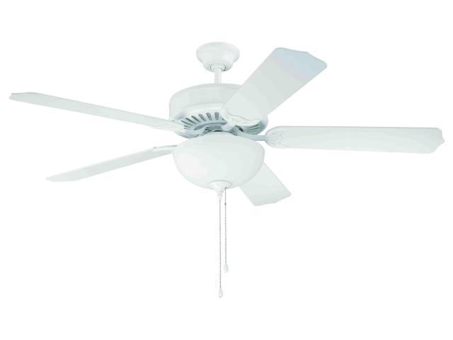 Craftmade C201w 52 Inch Pro Builder 201 White Indoor Ceiling Fan