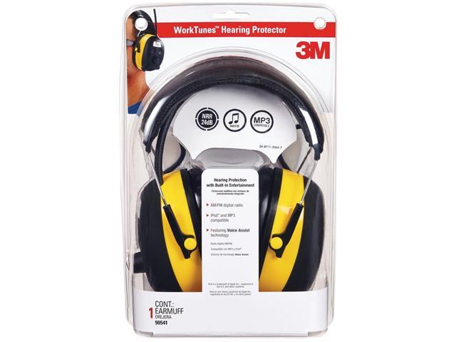 3M Yellow, Black 9054100000V Circumaural Headphone