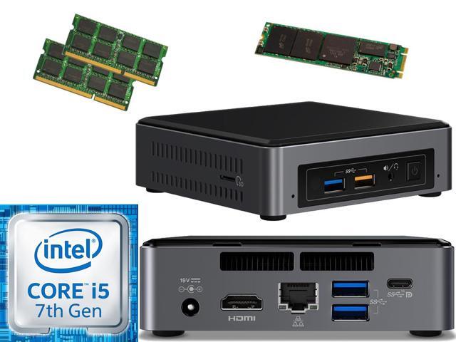 Intel NUC NUC7i5BNK Mini PC i5-7260U 512GB M.2 SSD 16GB ...