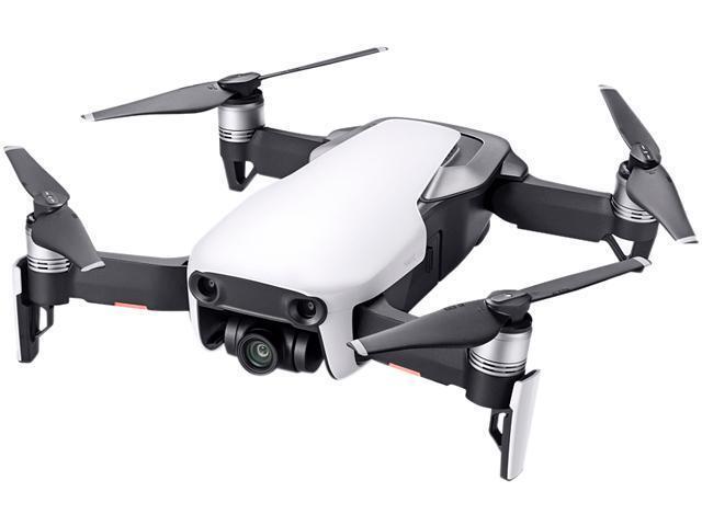 DJI MAVIC AIR Single Unit (NA) Portable Collapsible Quadcopter Drone, 3-Axis Gimbal with 4K, 32 MP Camera - Arctic White