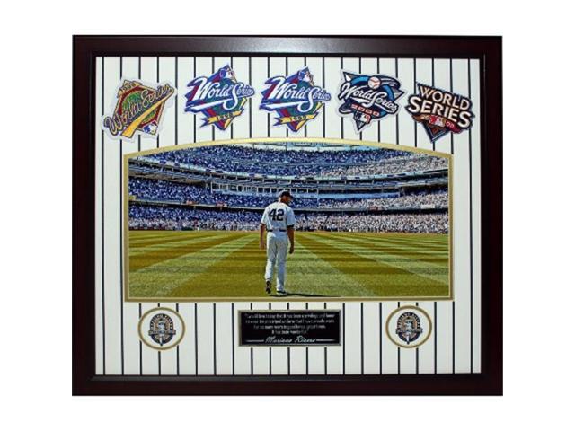 Steiner Sports Rivepha020005 Mariano Rivera Framed Mo Day Steiner Sports Rivepha020005 Mariano Rivera Framed Mo Day Collage With Ws Patches