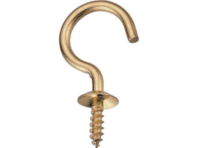 Prosource 5708516 0 62 In Rust Resistant Decorative Cup Hook