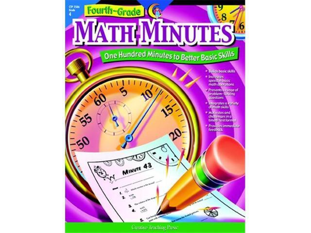 Creative Teaching Press 087611 Math Minutes Book, Grade 4 - Newegg.com