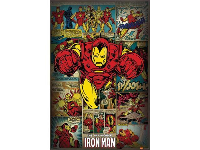 Hot Stuff Enterprise Z105-24x36-NA Iron Man Comics Poster, 24 x 36 - Newegg.ca