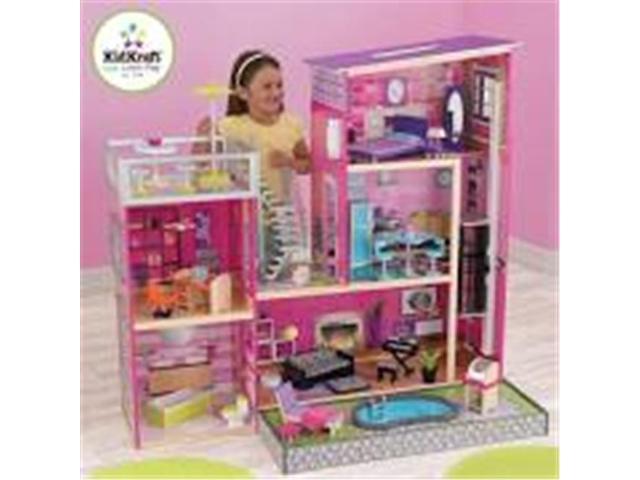 kidkraft uptown wooden modern dollhouse