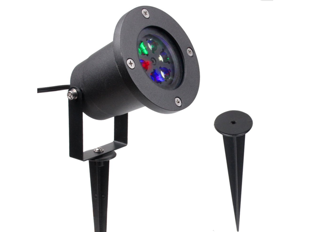 Laser Lights Snowflake Projector Outdoor Holiday Laser Lights Snowflake Projector Outdoor Holiday 12w Multi Color Waterproof Landscape Led