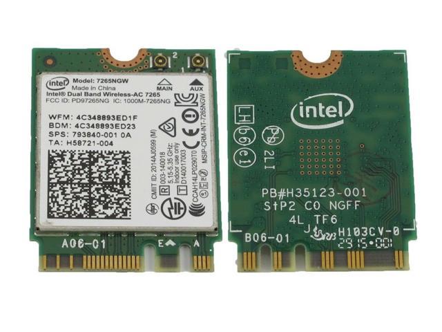 Wi fi адаптер intel ngff 7265ngw как подключить