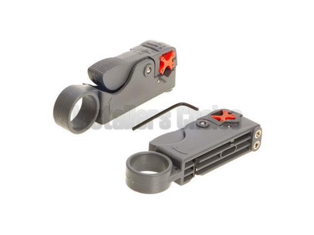 Compression Tool F BNC RCA RG6 RG59 Connector Cable Coax Stripper Crimper Set