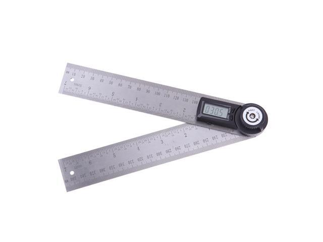 ELECTRONIC DIGITAL 7 INCH 360 DEGREE DIGITAL ANGLE RULE RULER FINDER PROTRACTOR