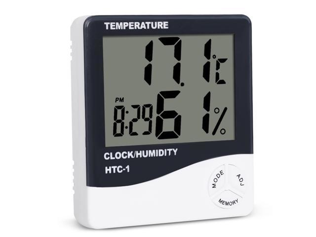 Temperature Humidity Meter Alarm Clock 
