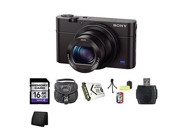 Sony Cyber Shot Dsc Rx100m Iii Digital Camera Dscrx100m3 Rx100m3 Bundle 1 Newegg Com