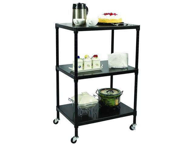 Apollo Hardware 3 Tier Solid Shelving With Wheels 18 X24 X37 Apollo Hardware 3 Tier Solid Shelving With Wheels 18 X24 X37