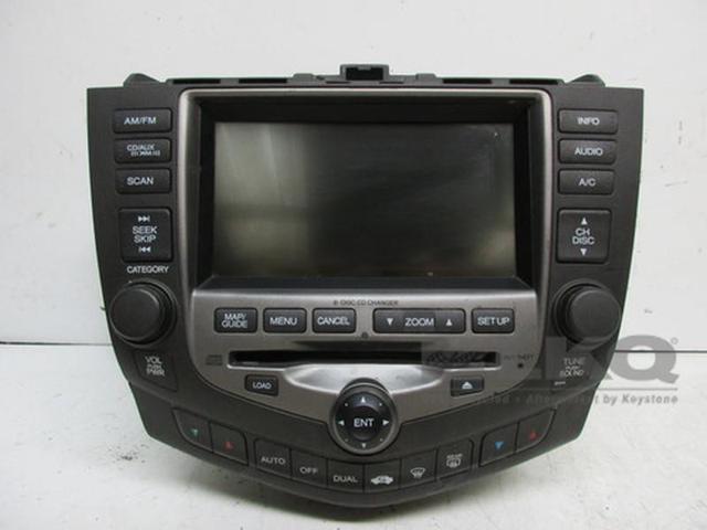 2006 2007 Honda Accord 2ck4 Navigation Radio P N 39051 Sda 2006 2007 Honda Accord 2ck4 Navigation Radio P N 39051 Sda L510