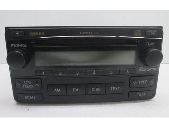 04 05 06 07 08 Toyota Matrix Mp3 6 Disc Cd Radio Receiver A51817 04 05 06 07 08 Toyota Matrix Mp3 6 Disc Cd Radio Receiver A51817 Oem Lkq
