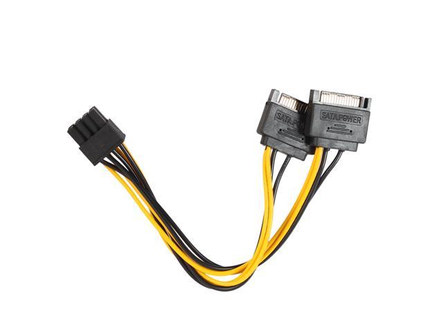 StarTech SATPCIEX8ADP 6in SATA Power to 8 Pin PCI Express Video Card Power Cable