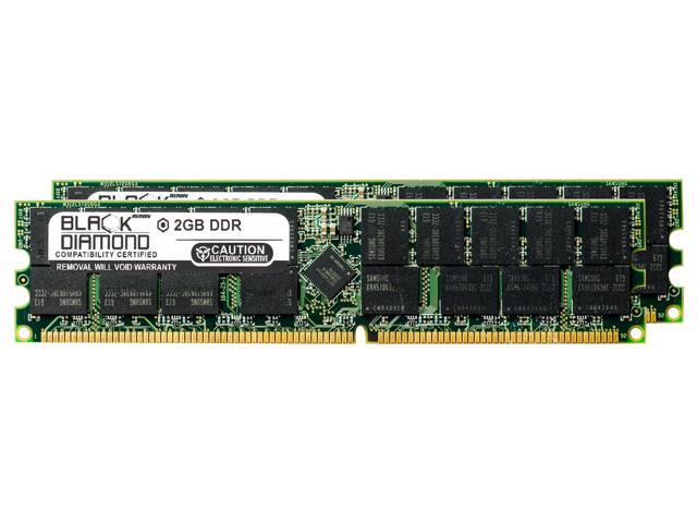 2x 2GB PC2100 Dell PowerEdge 1750 2600 2650 Memory RAM