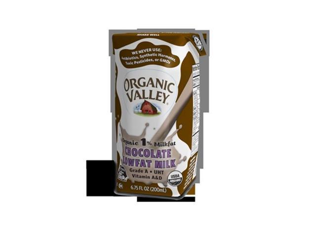 Photo 1 of 12 PACK Organic Valley Organic Aseptic Lowfat 1 Percentage Milk - 6.75 Ounce EXP SEPT 2021