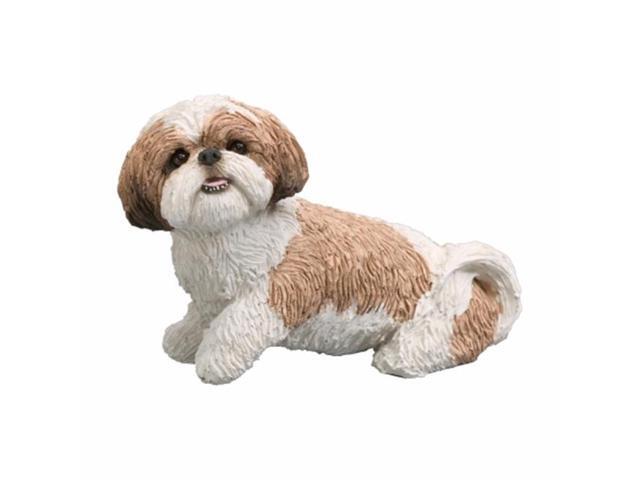 Sandicast MS16406 Mid Size Gold And White Shih Tzu Sandicast MS16406 Mid Size Gold And White Shih Tzu