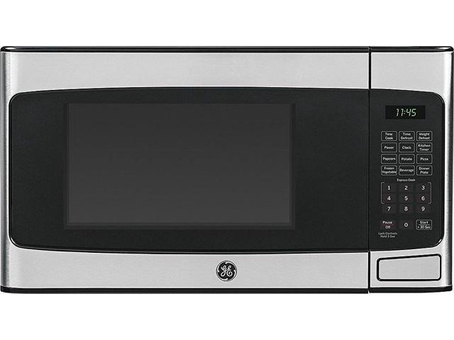 Ge 1 1 Cu Ft Countertop Microwave Oven Stainless Newegg Com