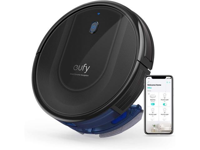 eufy by Anker, RoboVac G10 Hybrid, Robotic Vacuum Cleaner, Smart Dynamic Navigation, 2-in-1 Sweep and mop, Wi-Fi, Super-Slim, 2000Pa Strong Suction, Quiet, Self-Charging, for Hard Floors Only