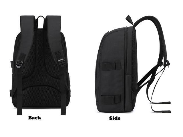 Large Capacity Side Access with 15.6 Inch Laptop Compartment for Women Men Photographer Lens Tripod Tablets Waterproof Camera Bag CHZHENG Camera Backpack