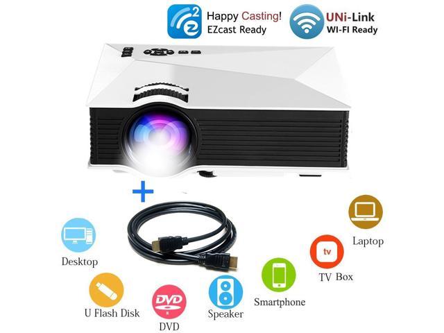 Hd 1080p Lcd Projector Supports Hdmi Ps3 Wii Xbox Tv Vga Home Cinema W Controler Home Entertainment Home Theater Projectors